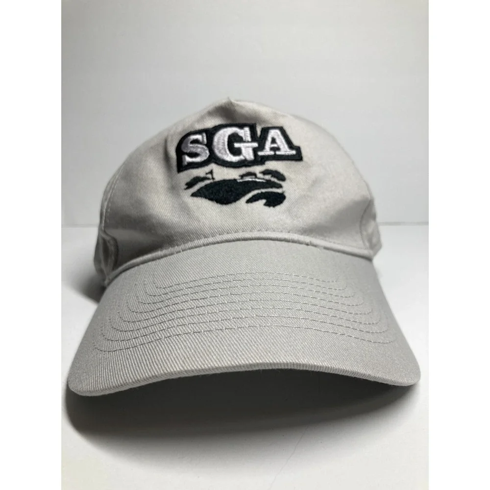 SGA‎ Tour Golf Hat Cap Beige Adjustable  Cotton Twill  US Amateur Golf Tour